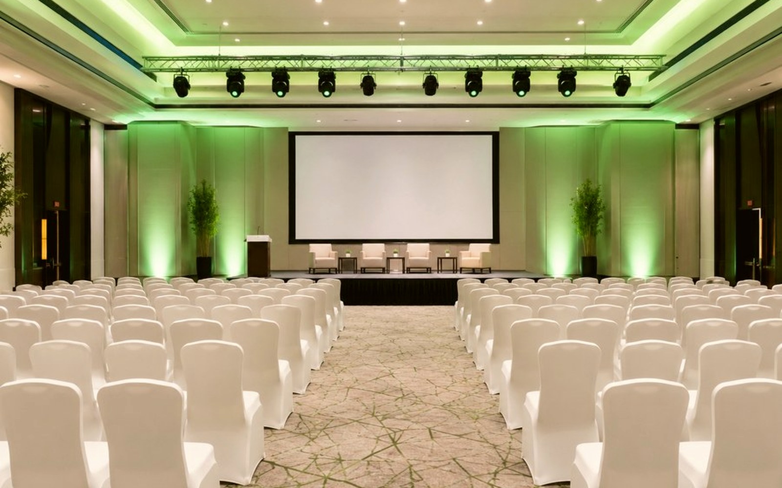 Large professional hall