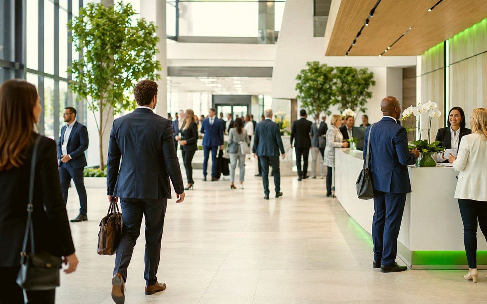 Professional conference and meeting environment